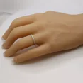 thumbnail image 4 of 14K Gold Diamond Wedding Band made w/ Lab Grown Diamonds, G-Color & VS-SI Clarity - White Gold Size 7, 4 of 5