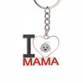 thumbnail image 1 of Embarrassment Regret Head Face Keychain Metal Keyring Holder Love MAMA Mother, 1 of 3