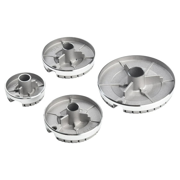 Oven Gas Hob Burner Flat Concave Fire Cover Crown Flame Cap Gas Burner Flame Cap Fits Most Gas Stove Burners Accessories