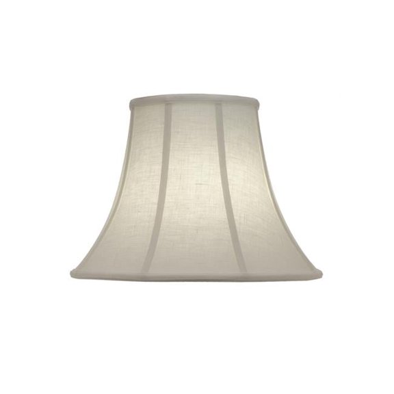 Stiffel ST140 8 x 15 x 11 in. Softback Bell Lamp Shade, Cream Aberdeen