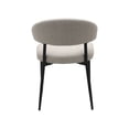 thumbnail image 3 of Curved Back armless Upholstered Dining Chair (Set of 2), 3 of 3