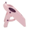 thumbnail image 4 of Taburete de entrenamiento para ir al baño 3 en 1, antideslizante, plegable, con 2 escalones, para baño de bebé, color rosa, 4 of 15