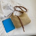 thumbnail image 4 of Crossbody Bag Handmade Commute Bag Paper Rope Casual Simple Elegant Female Purse, 4 of 10