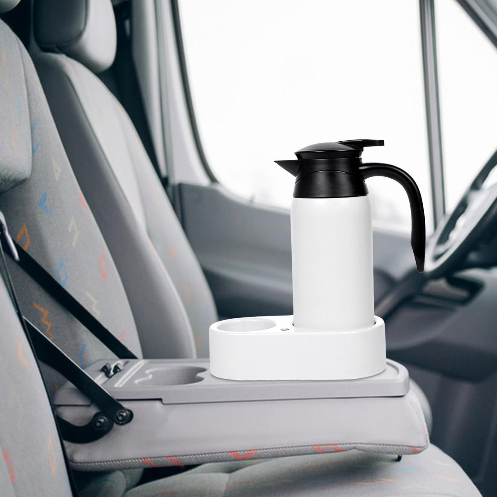 Wzmzjy 12V 24V 800ml Car Kettle Electric Kettle Stainless Steel Multi-Purpose Portable White Kettle