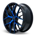18 inch Gloss Black Machined Blue Alloy Wheel for Kia Optima 5x114.3 ...