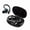 Black, variant on Bluetooth Wireless Earbuds with Call Noise Cancellation, LED Display Charging Case, Stereo Low Latency Audio, Auto Pair Type-C Charge, Long Playback Stylish Headphones for Daily Commute