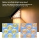 thumbnail image 5 of Wosthever Lámpara de paso solar Ahorro de energía Conservación de energía Luces de escaleras Lente óptica segura a prueba de decoloración Diseño Iluminación y accesorios Blanco cálido Wosthever HA072929-01, 5 of 6