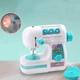 thumbnail image 4 of Girls Sewing Machine Toy Electric Light Mini Pretend Play Toy Educational Toy, 4 of 5