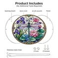 thumbnail image 4 of CaiYueKe Acrylic Puzzle Pendant Sunshade Window Hanging Plate Decorative Home Decor Stained Glass Style Window Art for Privacy Sun Protection Indoor Outdoor Window Decor Modern Hanging Ornament, 4 of 9
