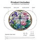 thumbnail image 4 of Acrylic Puzzle Pendant Sunshade Window Hanging Plates, 4 of 9