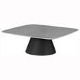 thumbnail image 4 of Eason Ensemble de Table Basse Cocktail 2 Pcs Béton et Noir, 4 of 9