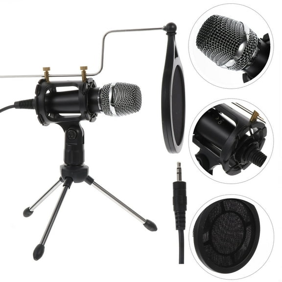KHBUAB Microphone for Singing 1Set Portable Heart-Shaped Pointing for Singers and Content Creators