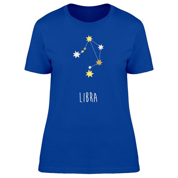 Cosmic Stars Libra Tee Women's -Image by Shutterstock