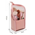 thumbnail image 2 of Bolsa organizadora de brochas de maquillaje, bolsa de viaje para cosméticos, portavasos para lápices resistente al agua y sin polvo, 2 of 6