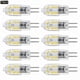thumbnail image 1 of LED Lamp 10x G4 5W AC/DC 12V G4 Corn Light Energy Saving LED Bulb NO Dimmable Warm White, 1 of 5