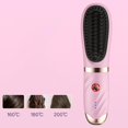 thumbnail image 1 of Alisador de pelo Fernando Mini plancha alisadora inalámbrico recargable portátil para el hogar salón de belleza para niñas rosa, 1 of 8