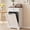 White, variant on AHB 10 Gallon Tilt Out Trash Cabinet, Pet Proof Kitchen Trash Can Storage Organizer, 20.5"L x 13"W x 36.63"H, Black