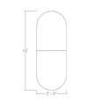 thumbnail image 3 of 10 Person Racetrack Conference Room Table Metal T Bases Power Modules, 3 of 8