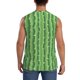 thumbnail image 4 of Balery Cactus Camisetas sin mangas para hombre, absorbe la humedad y protege contra el mal olor.-3X-Large, 4 of 7