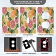 thumbnail image 3 of Yayeee Toggle Light Switch Wall Plate 1-Gang 4.5"x2.7" Home Decorative Outlet Cover, Citrus Leaves, 3 of 7