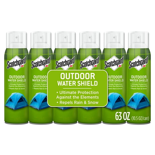 Spray para telas 3M Scotchgard Outdoor Water Shield 1,86 L (6 latas)