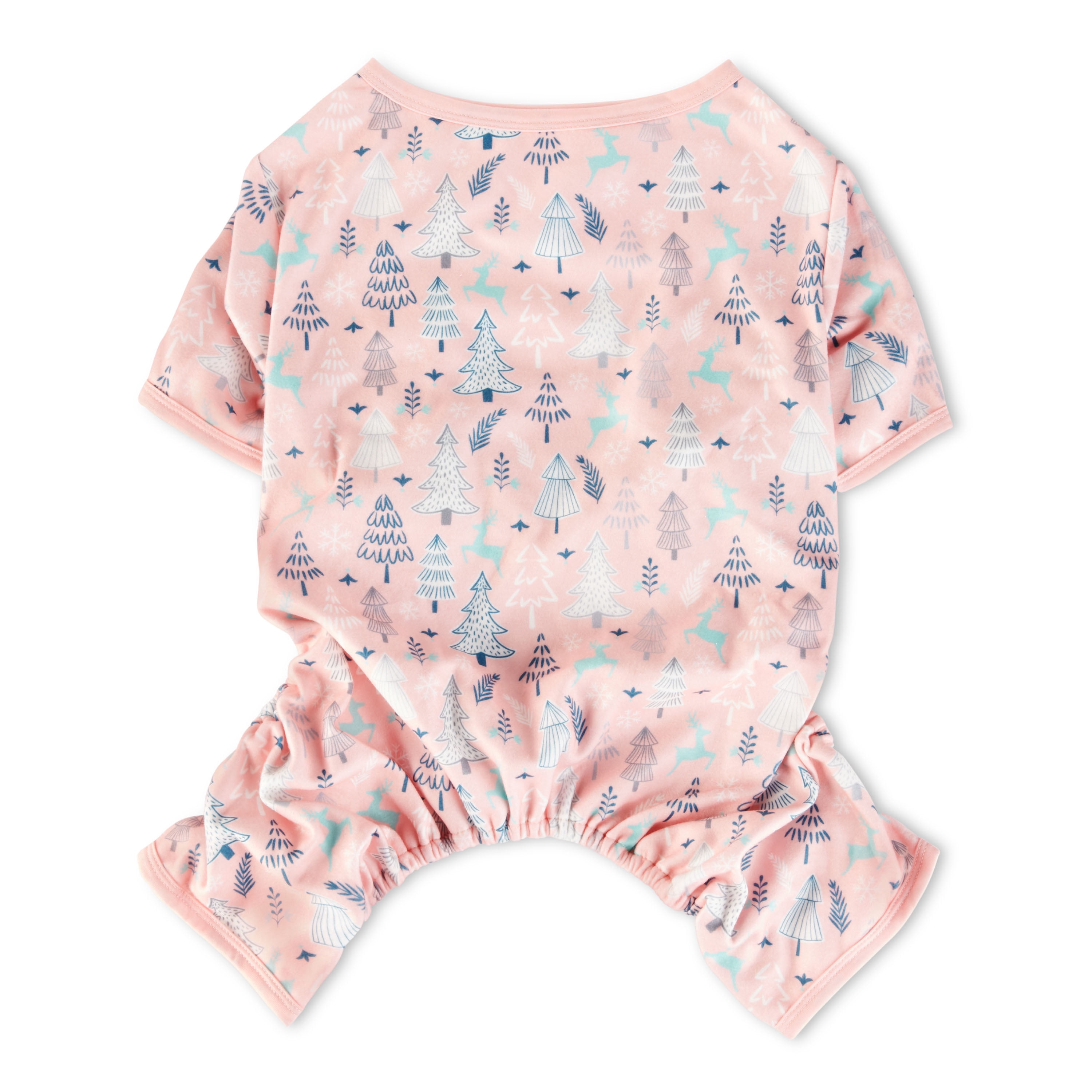 Vibrant Life, Dog Clothes, Novelty Print Pet Pajama, Pink, M