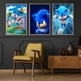 thumbnail image 5 of Póster de Sonic The Hedgehog en papel para imprimir en casa, sala de estar, dormitorio, entrada, bar, restaurante, cafetería, arte, pintura, decoración, 5 of 5