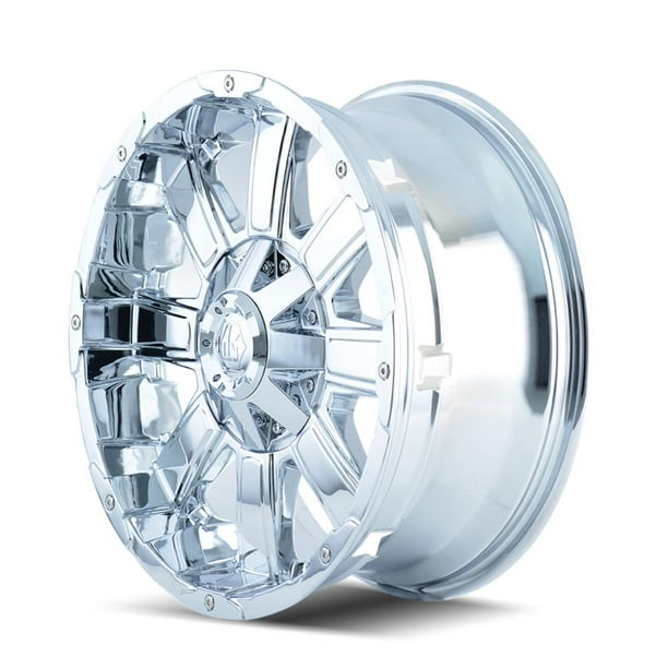 Mayhem Chaos 8030, 20x9 Wheel with 5x150 and 5x5.5 Bolt Pattern