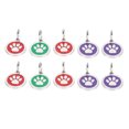 thumbnail image 2 of Fournitures pour Animaux de Compagnie, 10pcs Empreinte Animale Identité Animal Anti Étiquette Perdue Étiquette d'Identité pour Animaux de Compagnie Conception Conviviale, 2 of 8