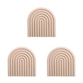 thumbnail image 3 of Bewildely Posavasos aislantes en forma de arcoíris, almohadillas para botellas, reutilizables, resistentes al calor, gruesos, antiescaldado, accesorios de Type3 NO3 Bewildely CBP163340, 3 of 6
