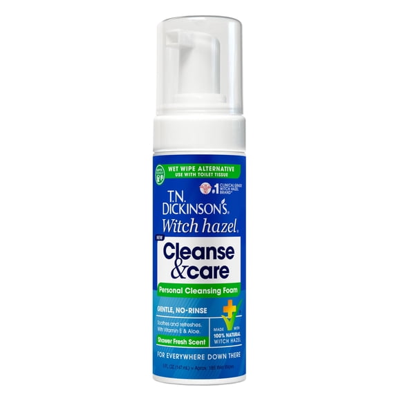 Espuma limpiadora personal T.N. Dickinson's Witch Hazel 150ml