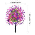 thumbnail image 3 of Flores artificiales, plantas artificiales, decoración de flores falsas, bonsái de jardín, decoración de clavijas de flores artificiales, decoraciones de plantas verdes simuladas, 3 of 7