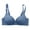 Navy, variant on Antinious Women Wireless Bras Push Up Breathable Comfortable Soft Supportive