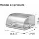 thumbnail image 2 of Panera Bluelander, Caja de Almacenamiento para Pan, Galletas, Cupcakes con Tapa Abatible, 2 of 5