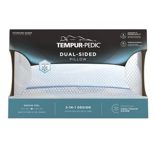 Tempur-Pedic Dual-Sided Cooling Pillow, Standard/Queen