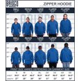 thumbnail image 6 of Walk With Faith Christian Cross Zip Hoodie Sweatshirt Women Brisco Brands S, 6 of 6