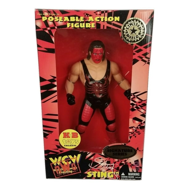 WCW NWO SIGNATURE SERIES "STING" POSEABLE 12" ACTION FIGURE, SIGNATURE By World Championship Wrestling From USA - Walmart.com