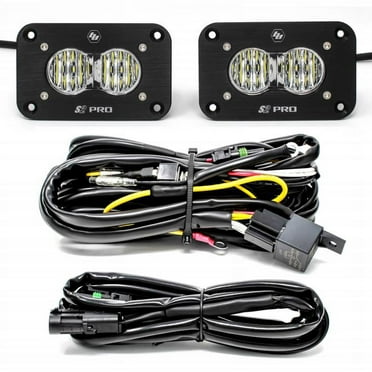 Baja Designs S2 Pro Pair LED Wide Cornering Flush Backup Kit 487807