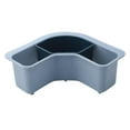 thumbnail image 4 of Cesta, colador para fregadero de cocina, rejilla de almacenamiento, filtro triangular para fregadero Azul, 4 of 8