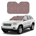 thumbnail image 4 of Bingfone Daisies Flowers Car Windshield Sunshade,Sun Foldable Sun Shield Sun Visor for Car - Medium, 4 of 8