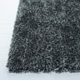 thumbnail image 6 of SAFAVIEH New Orleans Ivory Solid Shag Area Rug, Dark Grey, 9' x 12', 6 of 8