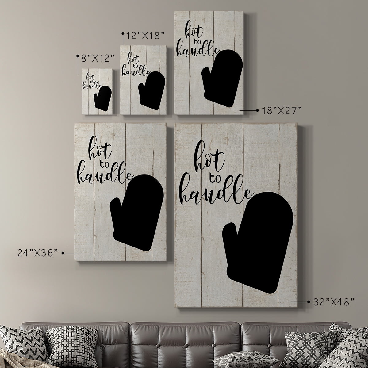 Hot To Handle Premium Gallery Wrapped Canvas - Ready to Hang