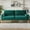Green, variant on 68" Loveseat Sofa, Mid Century Modern Couches for Living Room, 2 Seater Couches with 2 Pillows for Bedroom Furniture, Apartment,White