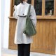 thumbnail image 2 of Guardurnaity Bolso de hombro para mujer, bolso de mano reutilizable de pana para compras, bolso sencillo Bolsas de mensajero y de hombro Grün Guardurnaity AP010441-02, 2 of 6