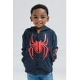 thumbnail image 2 of Marvel Spider-Man Miles Morales Fleece Matching Family Zip Up Cosplay Hoodie Toddler to Big Kid, 2 of 5