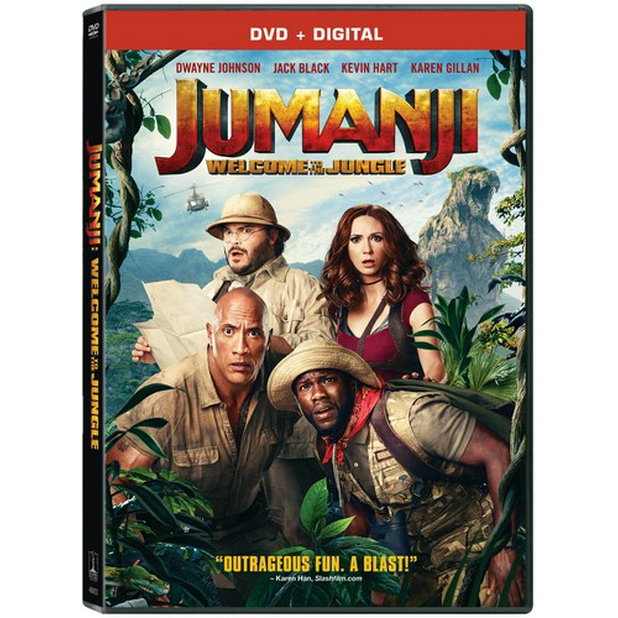 Jumanji Welcome To The Jungle Dvd Walmart Canada