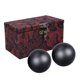 thumbnail image 2 of Juego de 2 balones de mano para entrenamientos mejorados, para principiantes y profesionales, de 5 cm, de madera de sándalo, para hombres y mujeres, 2 of 8