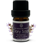 Premium Clary Sage Therapeutic Natural Essential Oil Opal Massage Therapy