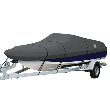Ski Deck Boat - Classic Accessories StormPro Deck Boat Cover, Fits Boats 16' - 18.5' L x 98