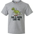 thumbnail image 3 of Inktastic Gigi and Pappy Love Me Grandson Youth T-Shirt, 3 of 5